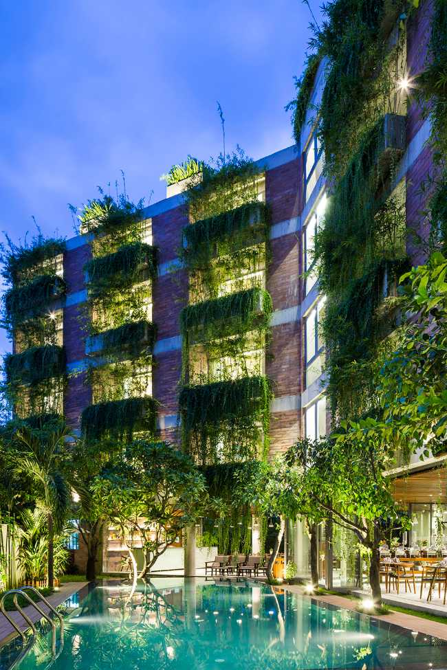 La strategia dell'Atlas Hotel per rivitalizzare le aree urbane con il verde integrato nel design