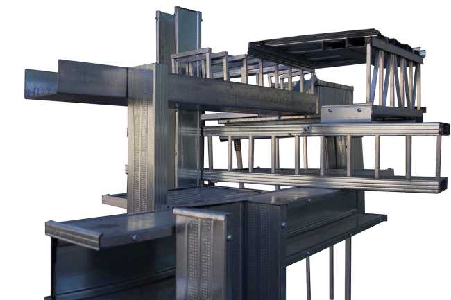 Una cascada de espacios acomodados a lo largo de la pendiente para la Zig Zag House