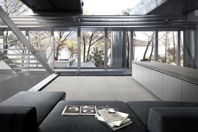 Una cascada de espacios acomodados a lo largo de la pendiente para la Zig Zag House