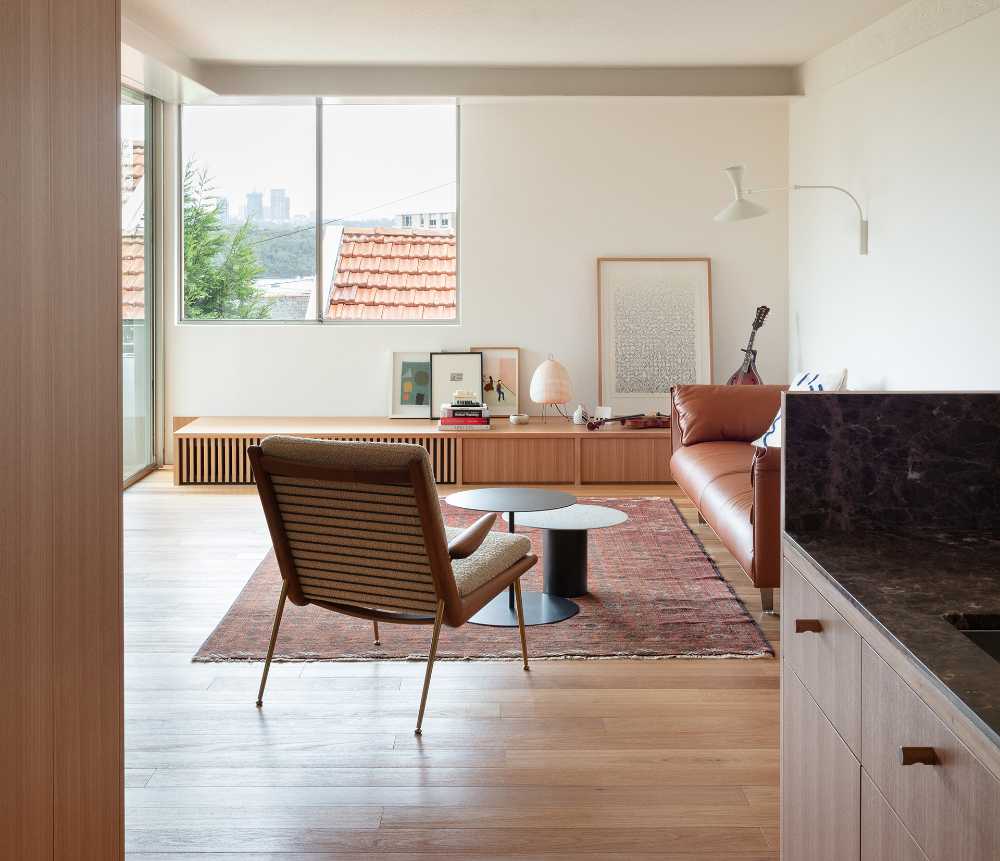 MB apartment, an impressive transformation with minimal interventions