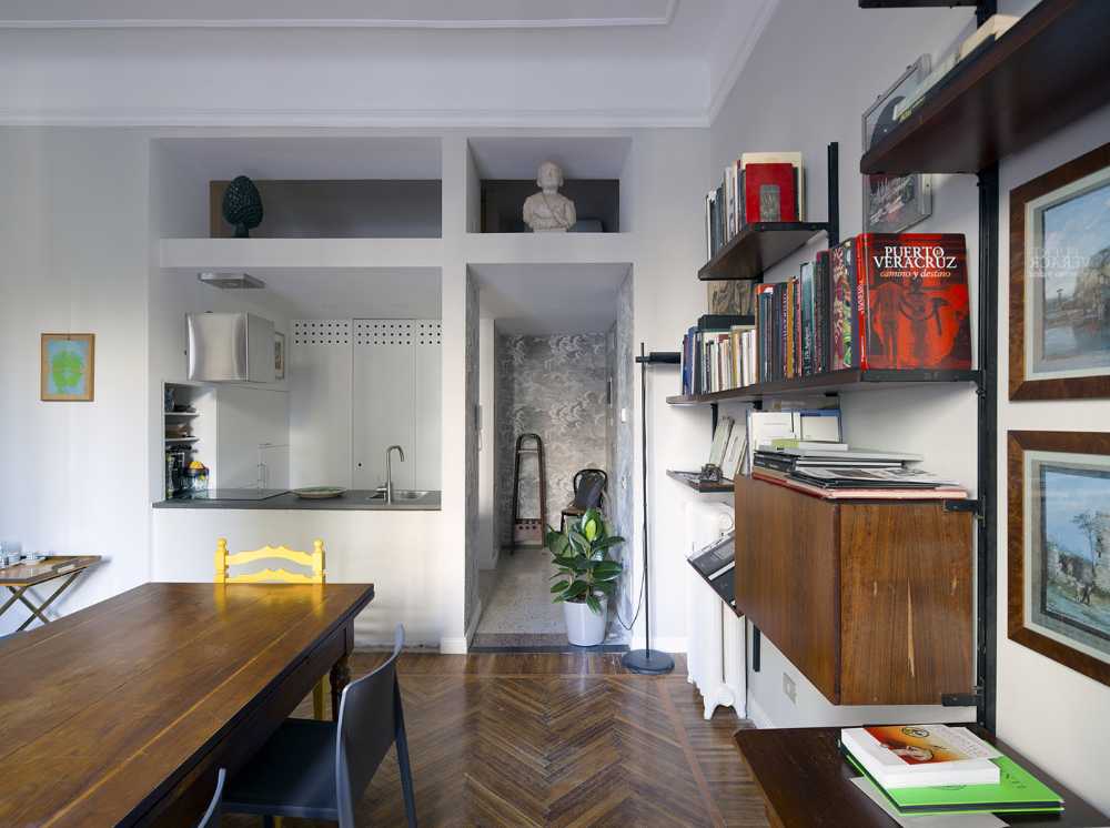 Restyling dell’appartamento Tertulliano a Milano conservandone l’essenza originale