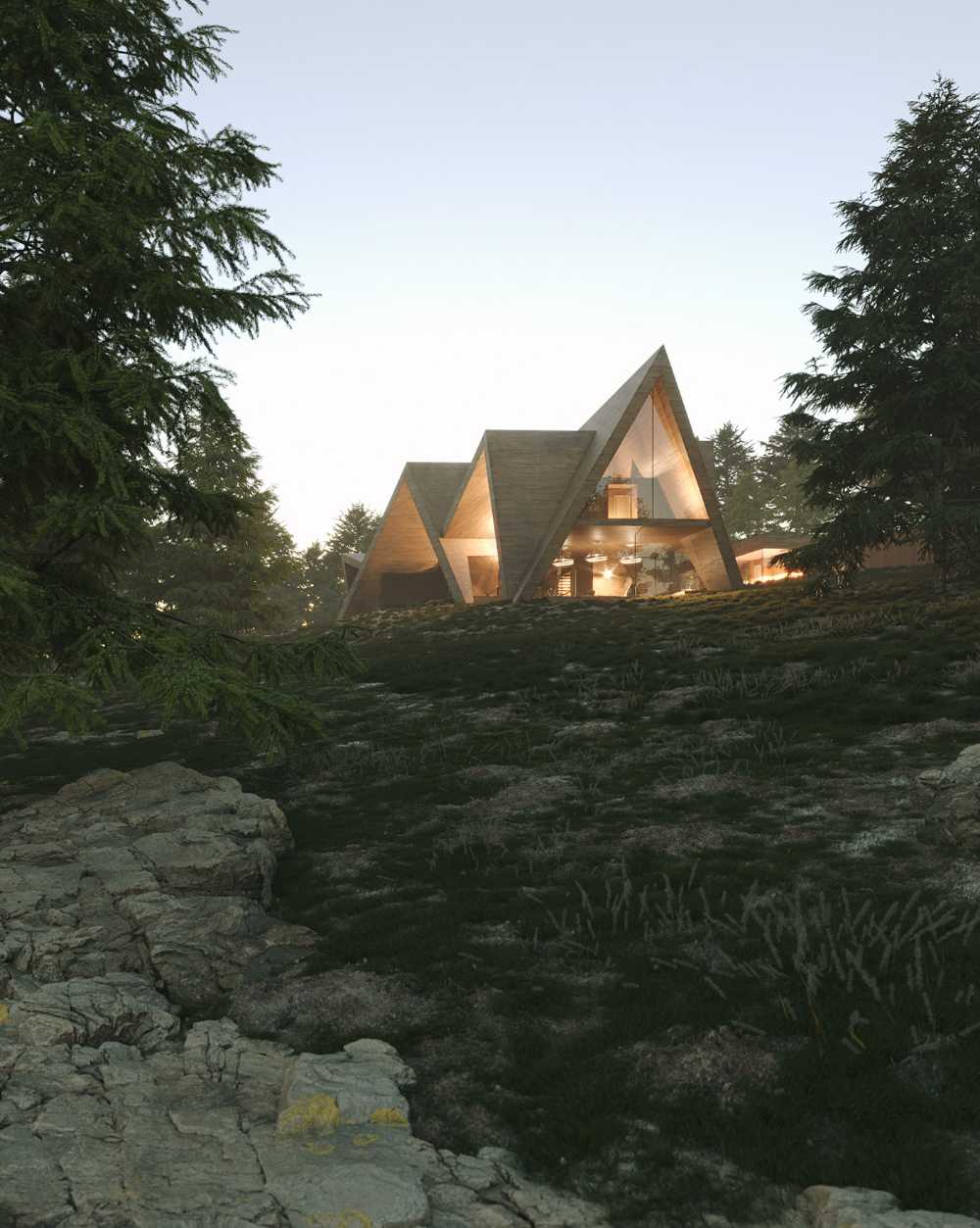 Colorado Villa: un tetto, tre generazioni. Spazi eterogenei e apertura al paesaggio