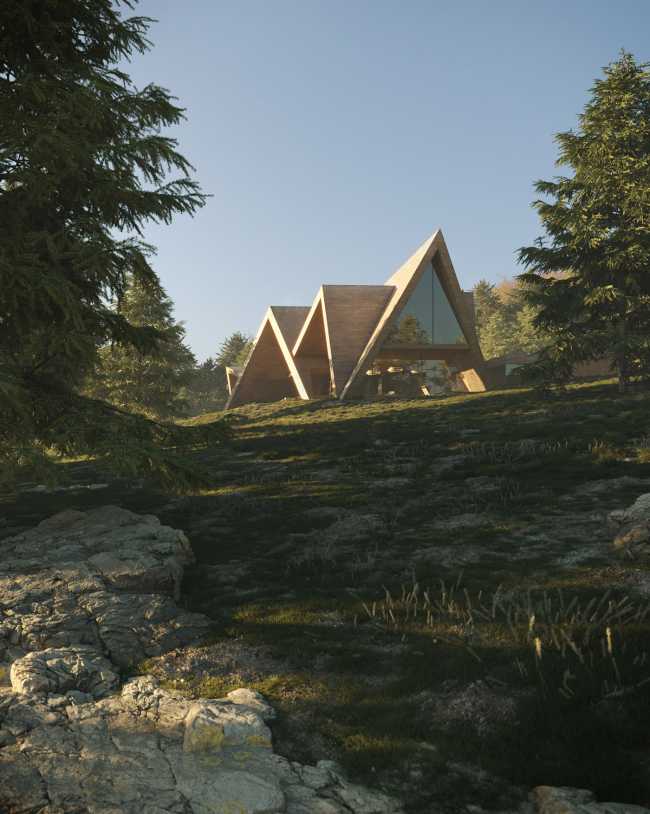 Colorado Villa: un tetto, tre generazioni. Spazi eterogenei e apertura al paesaggio