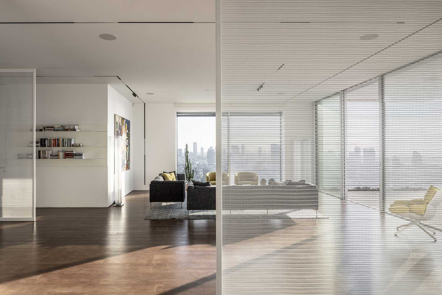 White Screens Apartment dove sperimentare la leggerezza dell’essere nel centro di Tel Aviv