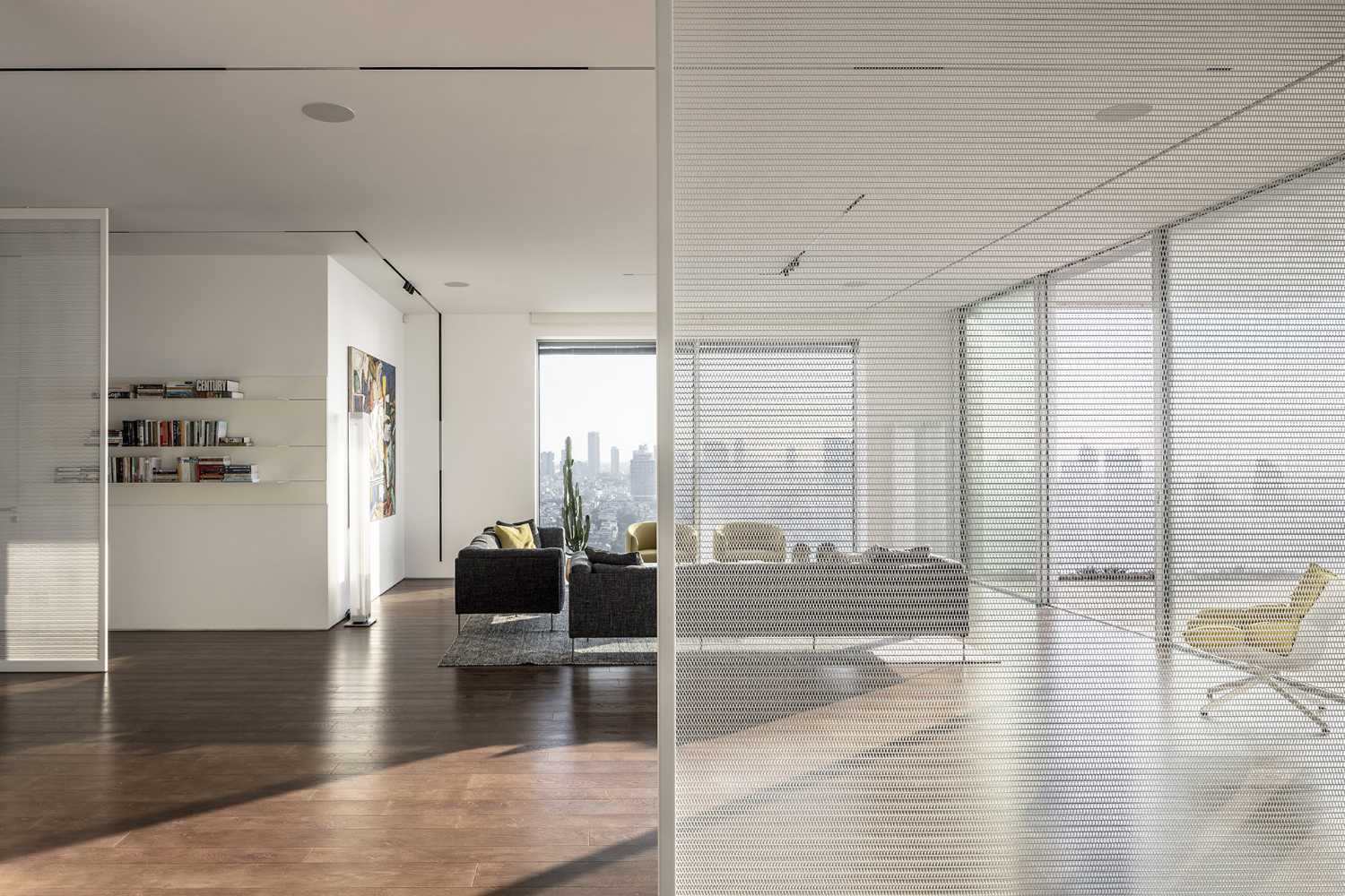 White Screens Apartment où expérimenter la légèreté de l'être au centre de Tel Aviv