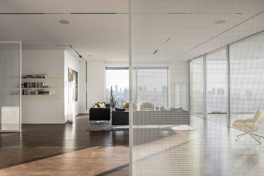 White Screens Apartment dove sperimentare la leggerezza dell’essere nel centro di Tel Aviv