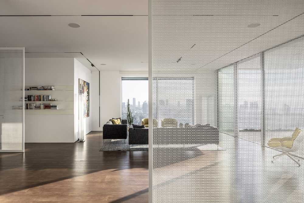 White Screens Apartment, donde experimentar la ligereza de estar en el centro de Tel Aviv