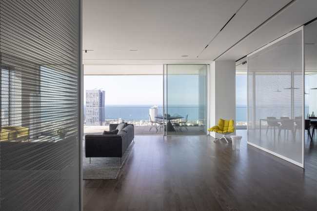 White Screens Apartment  dove sperimentare la leggerezza dell’essere nel centro di Tel Aviv
