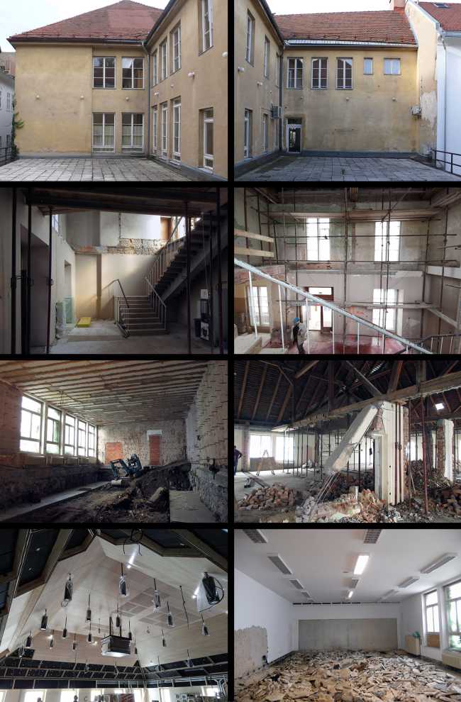 New vitality for the Ljubljana Conservatory of Music and Ballet: the sharing of art and music through a renovated space