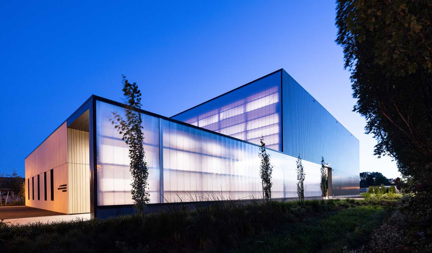 The new buildings at the Oregon Forest Science Complex for education in inspiring and evocative environments