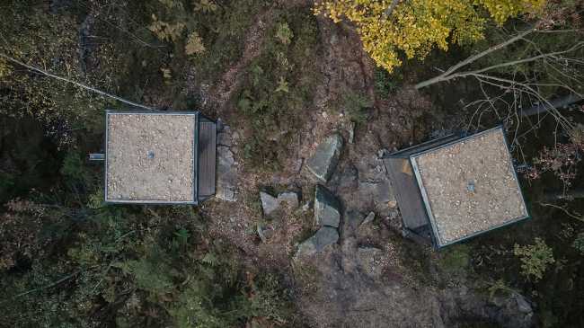 Paseos sobre la cantera de Horní Bečva para contemplar el dramatismo del territorio