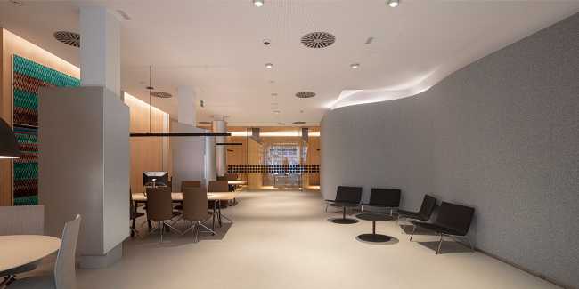 BS Welcome Hub, tra astrazione ed espressionismo