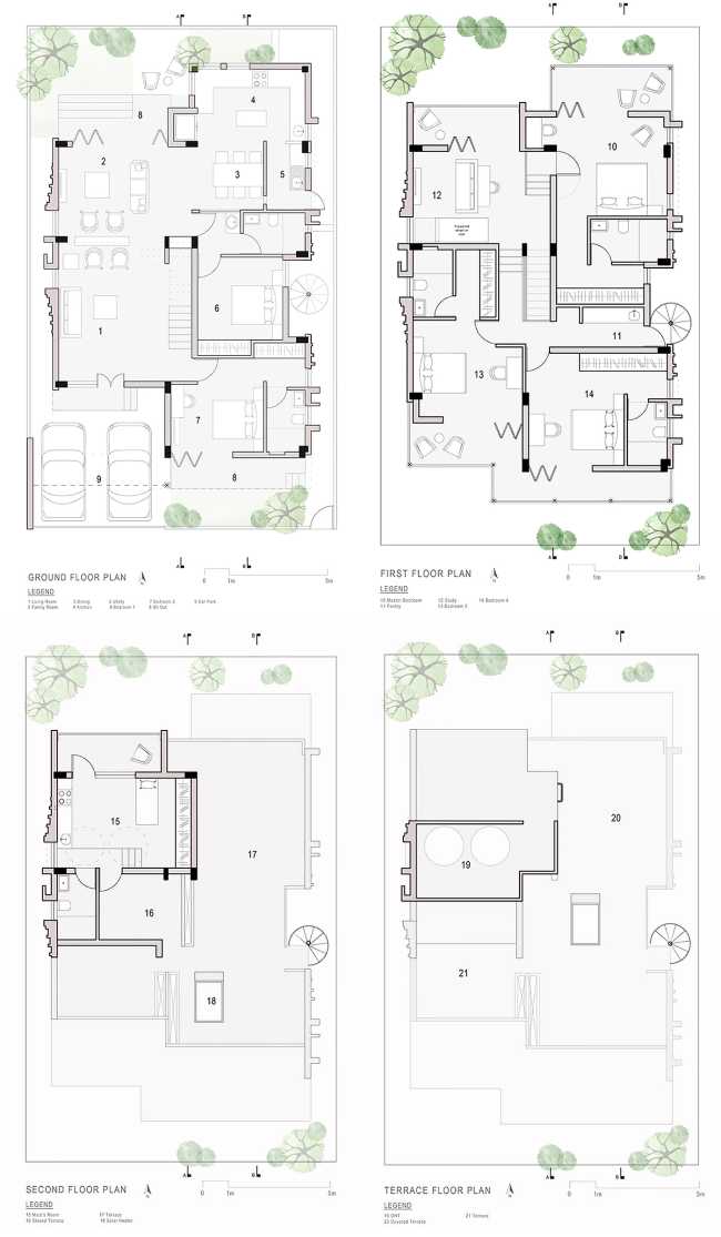 Corbel House. A contemporary residence inspired by the tradition