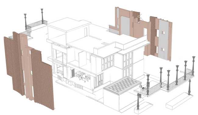 Corbel House. A contemporary residence inspired by the tradition