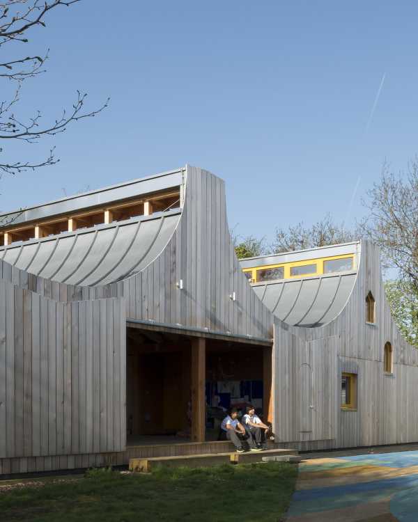 Woodland Classrooms, portals between the familiar territory of the school and the mysterious world of the forest