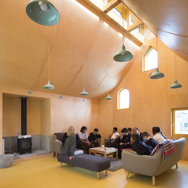 Woodland Classrooms, portals between the familiar territory of the school and the mysterious world of the forest