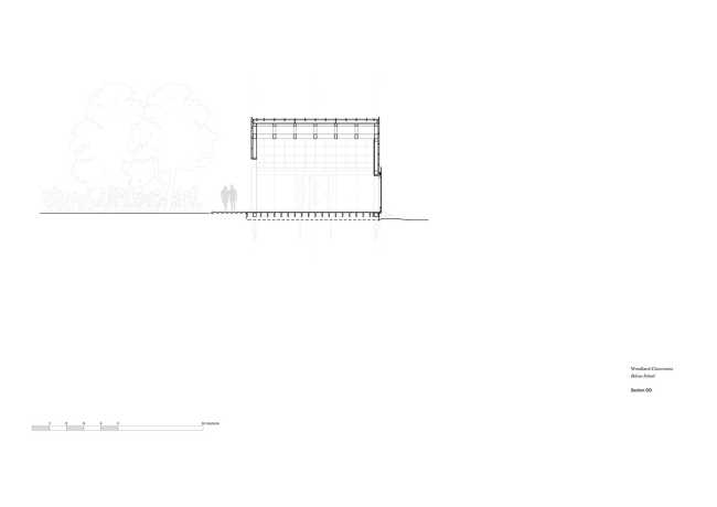 Woodland Classrooms, portals between the familiar territory of the school and the mysterious world of the forest