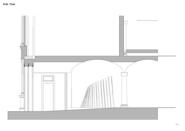 Transsensorial Gateway. An installation of light and sound designed to represent and stimulate human contact