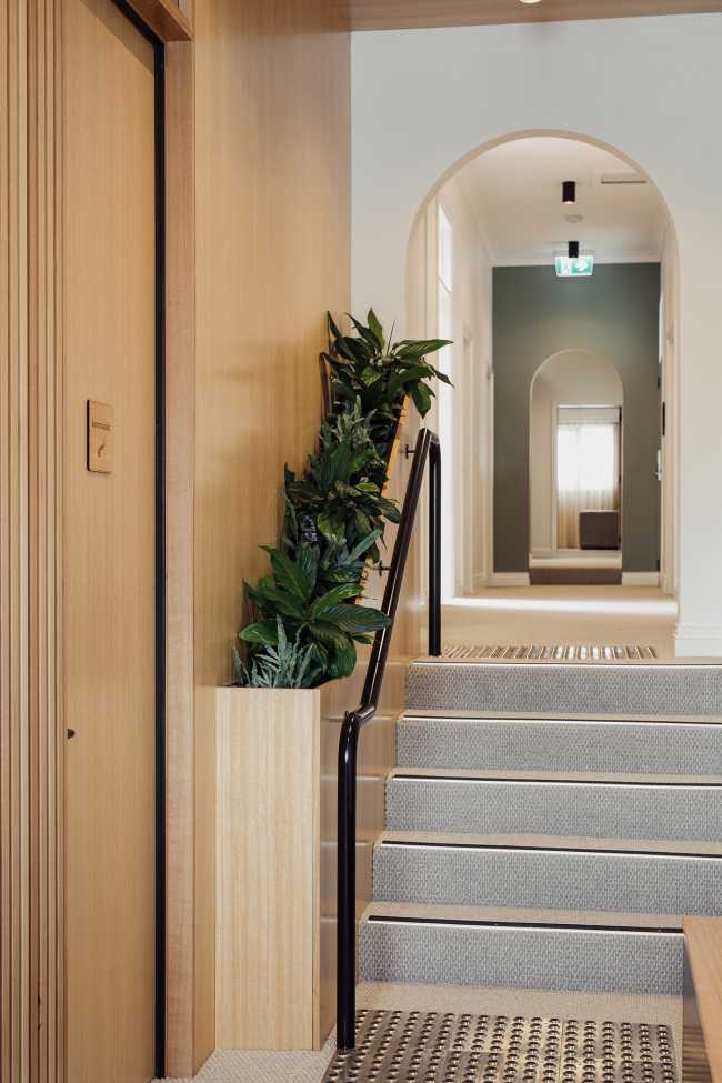 A quiet psychology practice in Tasmania. Peaceful light and a sense of welcome underpin the therapy as much as the space that houses it