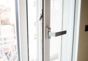 Casement window door