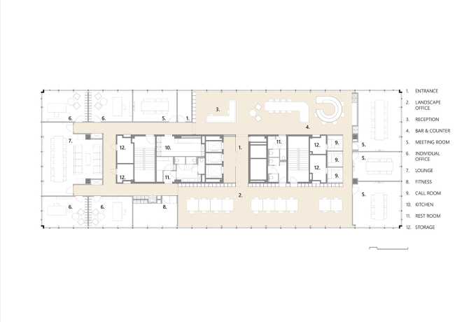 Il nuovo headquarter di Buysse & Partners e la domesticità dello spazio ufficio in un edificio icona dell’architettura moderna belga