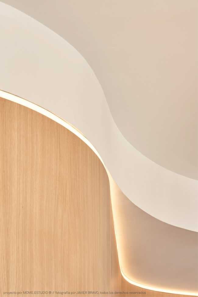 Appartamento EMB. Due elementi architettonici risolvono il progetto dell’intero spazio abitativo