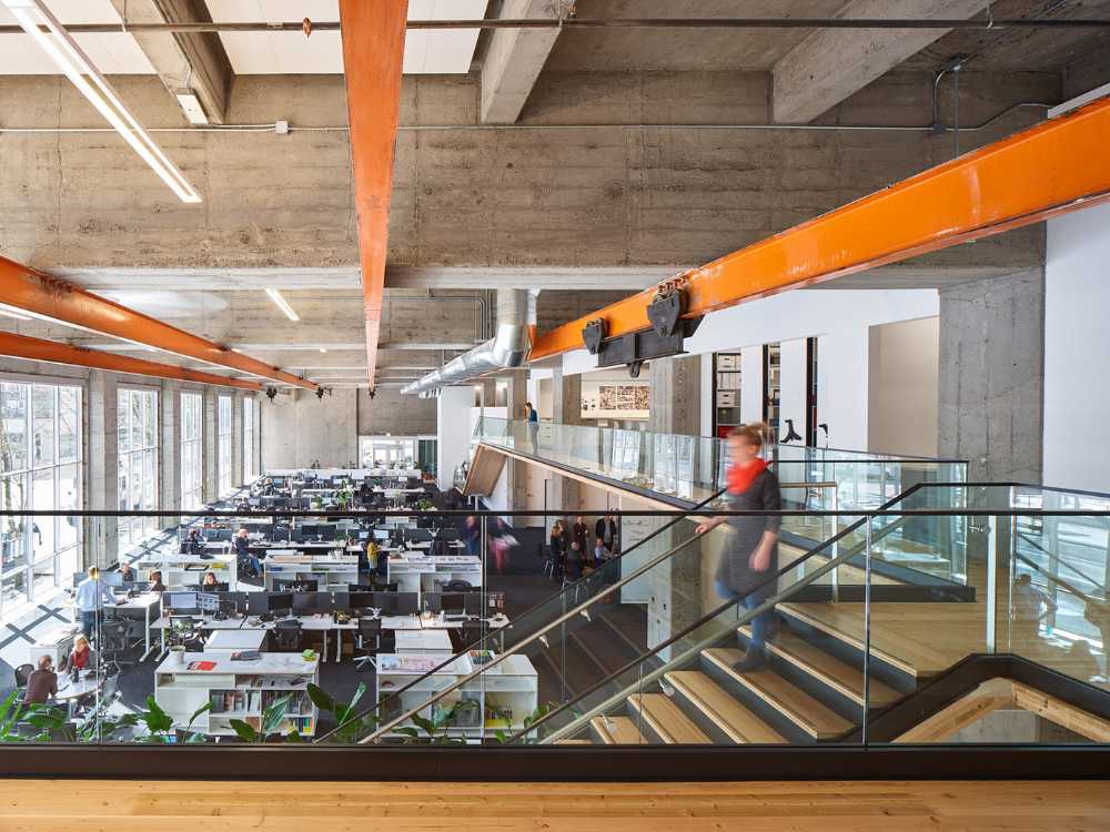 The SGR office in Portland. A design geared toward quality of work, relationships, and energy