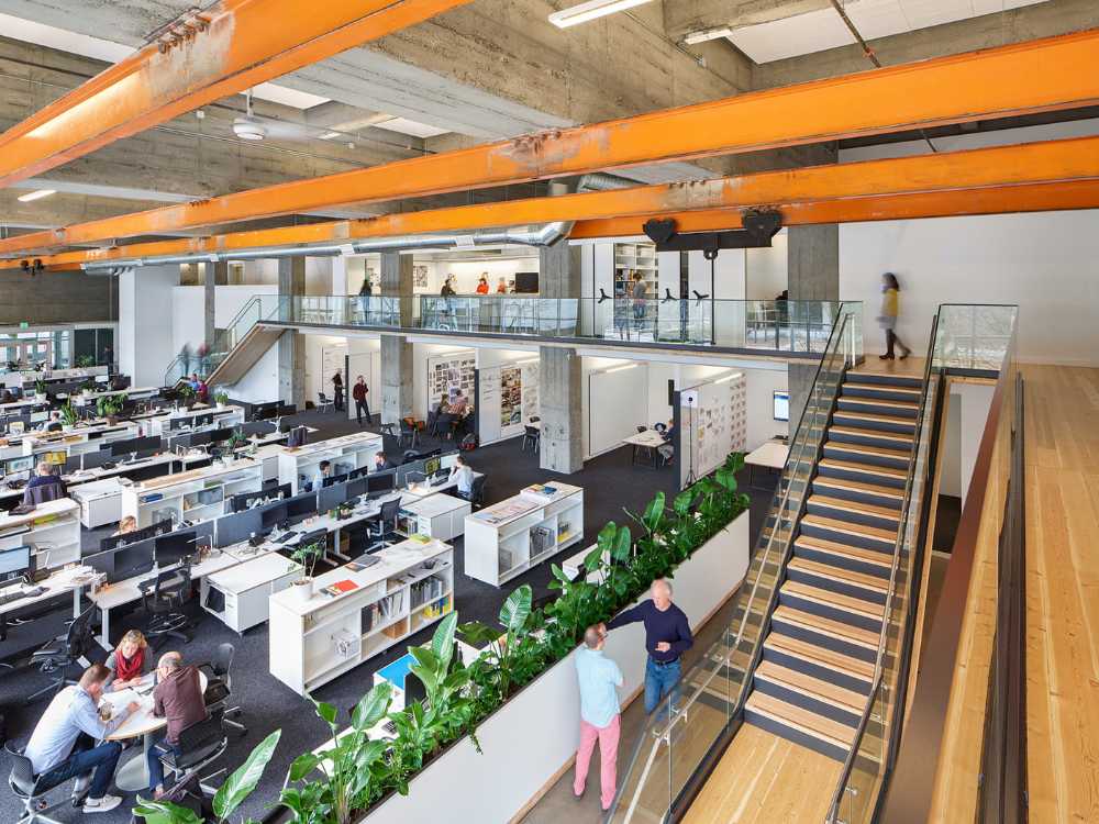 The SGR office in Portland. A design geared toward quality of work, relationships, and energy