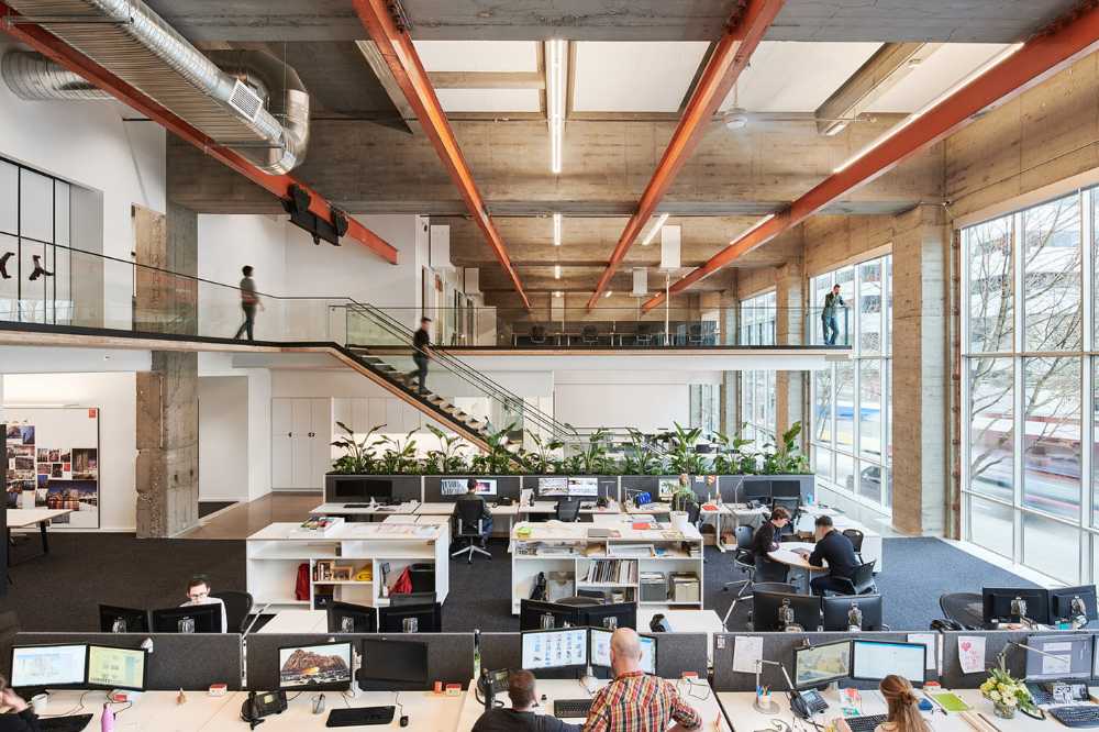The SGR office in Portland. A design geared toward quality of work, relationships, and energy