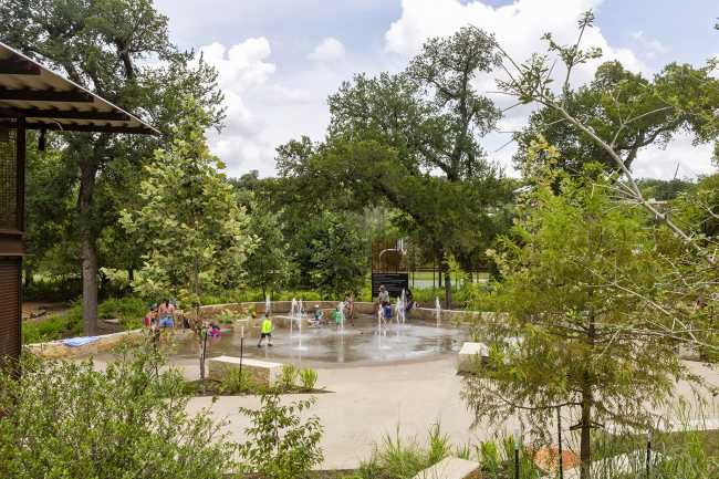 Restyling del histórico espacio verde público de Austin. El Pease Park