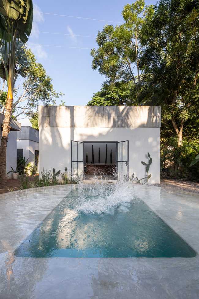 San Ignacio. Redevelopment and expansion of a villa in Mexico