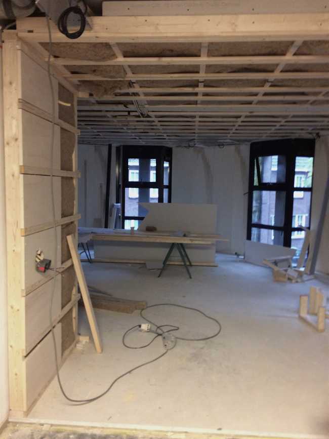 Willem Twee studios. Areas for electronic music in the attics of an old monumental synagogue