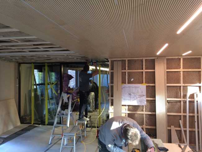 Willem Twee studios. Areas for electronic music in the attics of an old monumental synagogue