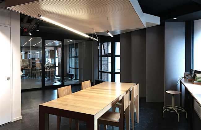 Willem Twee studios. Areas for electronic music in the attics of an old monumental synagogue