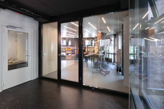 Willem Twee studios. Areas for electronic music in the attics of an old monumental synagogue