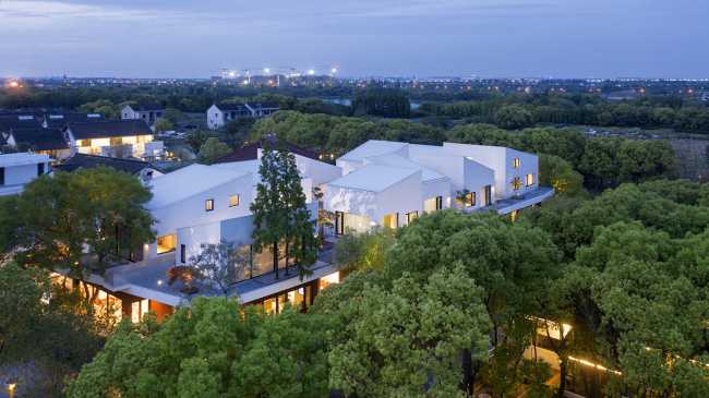 BAN Villa y la nueva comunidad rural en las afueras de Shanghái