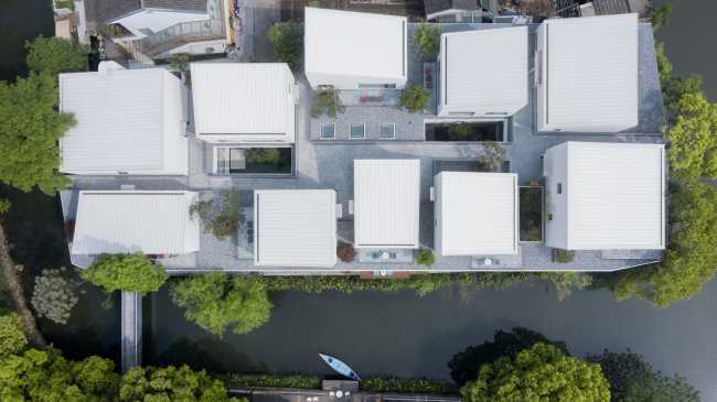 BAN Villa y la nueva comunidad rural en las afueras de Shanghái