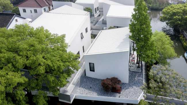 BAN Villa y la nueva comunidad rural en las afueras de Shanghái