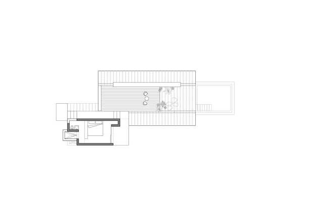Confined spaces and open up platforms, the preservation of and exposure to the landscape. The exploration of a primitive and essential architecture