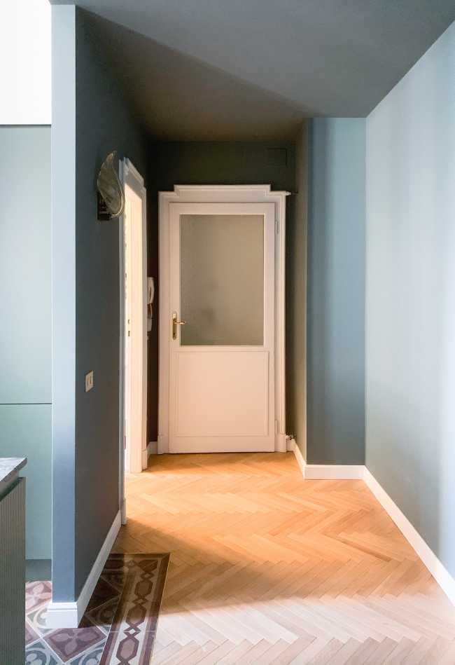 Renovation of the Pier Lombardo apartment in Milan. A classic and contemporary aesthetics in perfect harmony