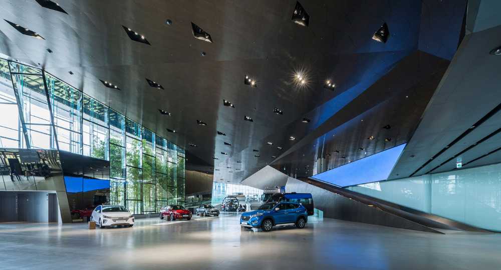 Hyundai Motorstudio Goyang. Expérience de l'espace comme un voyage qui stimule l'imagination.