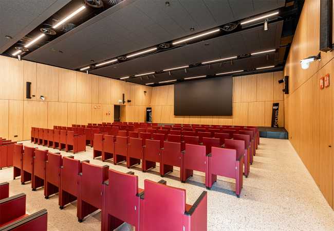 Itas Forum di Trento. Soluzioni tecniche per garantire il controllo di ogni dettaglio dal punto di vista prestazionale ed estetico