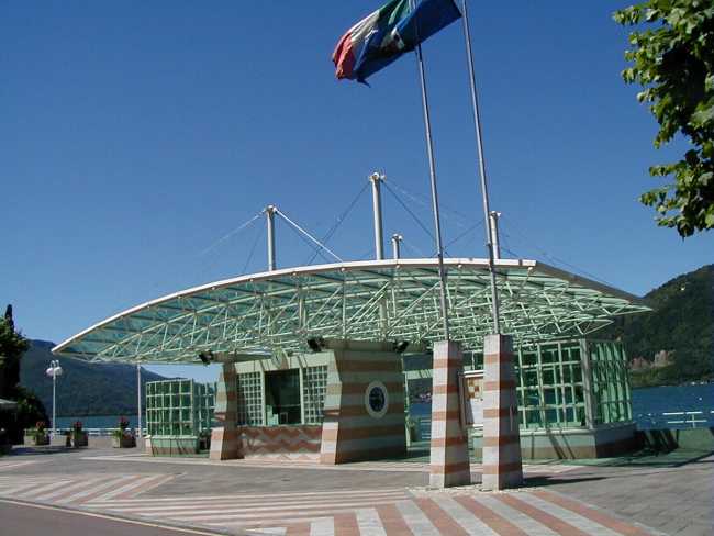 Imbarcadero and Lakefront of Campione. Ode to tradition through public space design