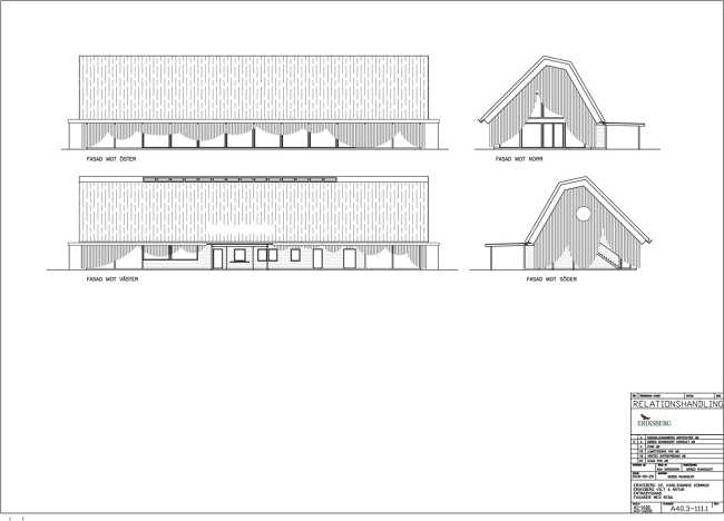 Ingresso alla riserva naturale di Eriksberg. Mix di materiali tradizionali e forme stravaganti per  farsi notare dai visitatori