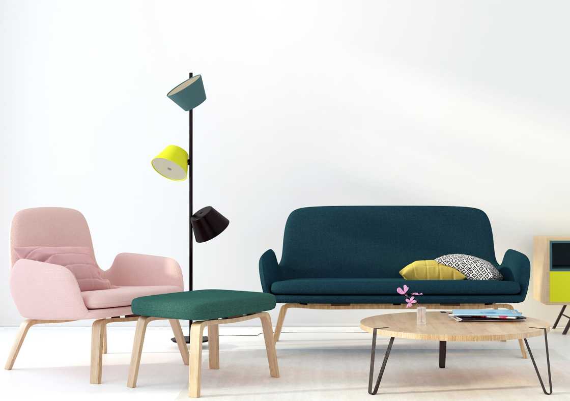 Example of Design objects and furniture