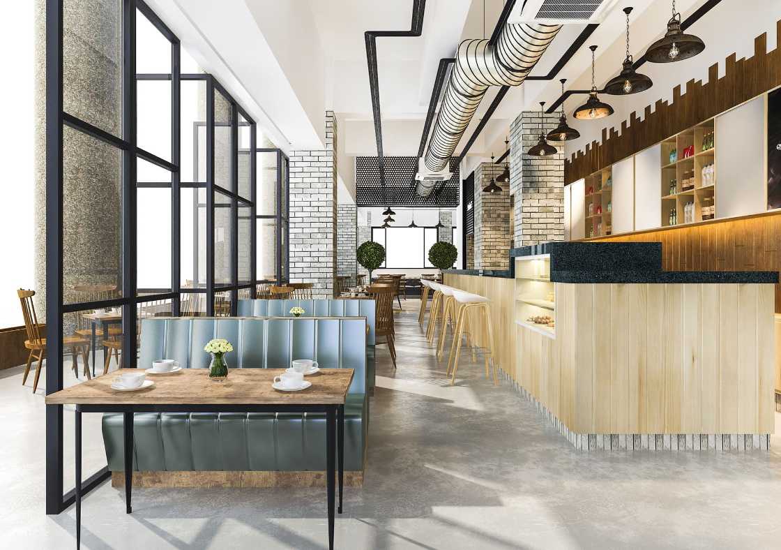 Example of restaurant design