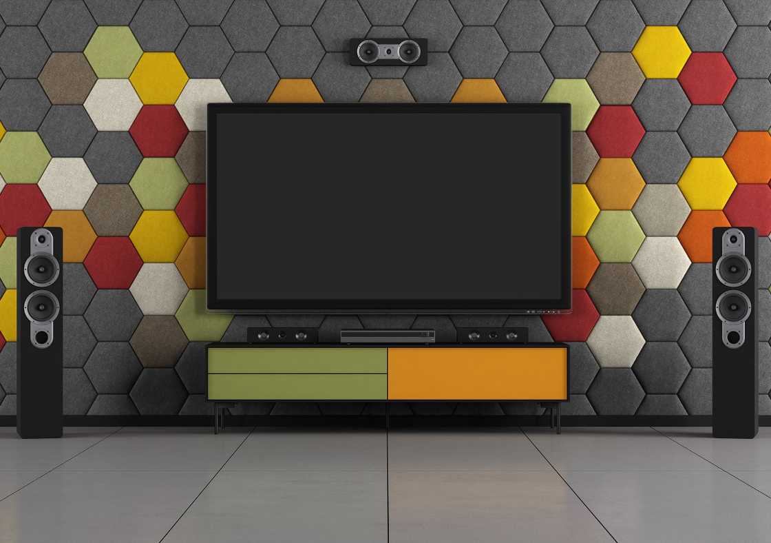 Example of Acoustic insulation