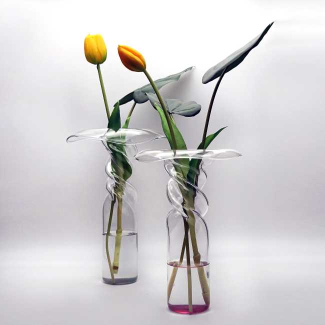 Poppy Vase is an organic inspired design. An imaginary flower for a delicate accent in the home