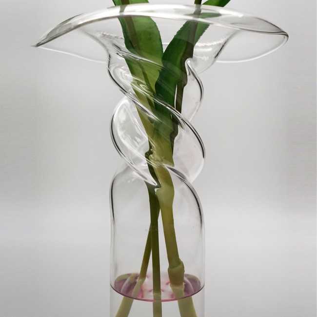 Poppy Vase is an organic inspired design. An imaginary flower for a delicate accent in the home