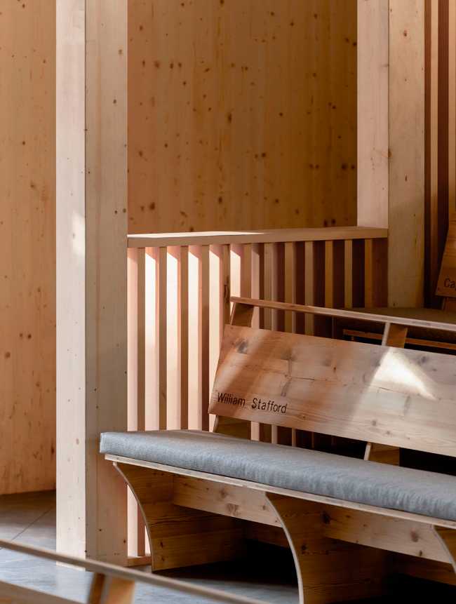 Il desiderio di sostenibilità che non trascura la tradizione nel David Brownlow Theatre